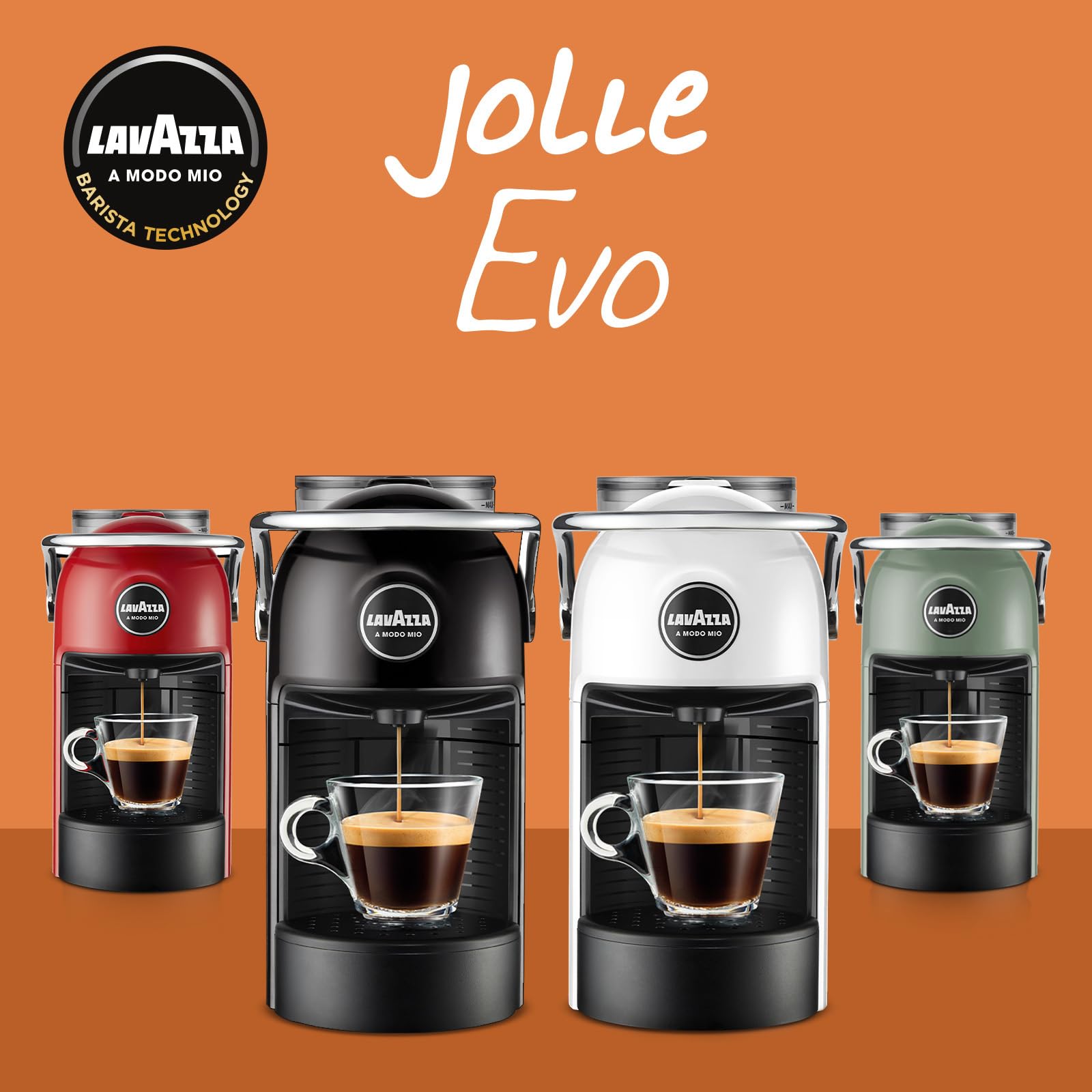 Lavazza Jolie Evo macchina A Modo Mio nera 0,6 L