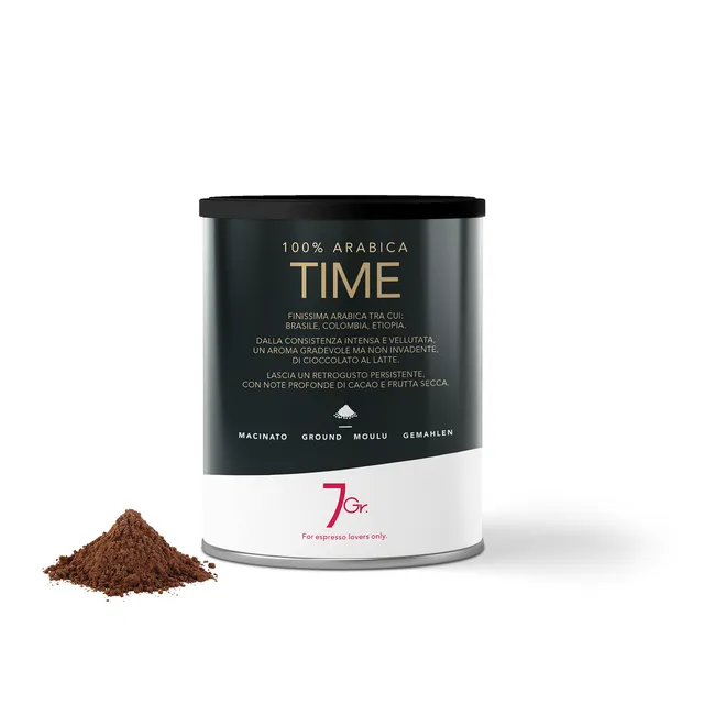 Lot Zero Time 100% Arabica caffe macinato espresso e moka