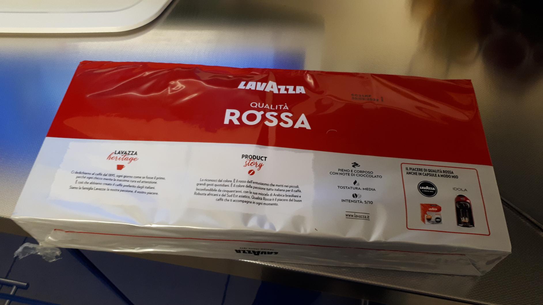 Lavazza Qualità Rossa caffè macinato moka 4x250 g cioccolato