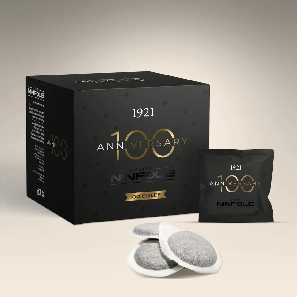 Caffè Ninfole Anniversary cialde ESE 100 arabica compostabili