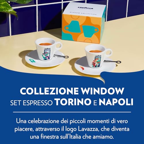 Lavazza Collezione Window set 2 tazzine Torino Napoli