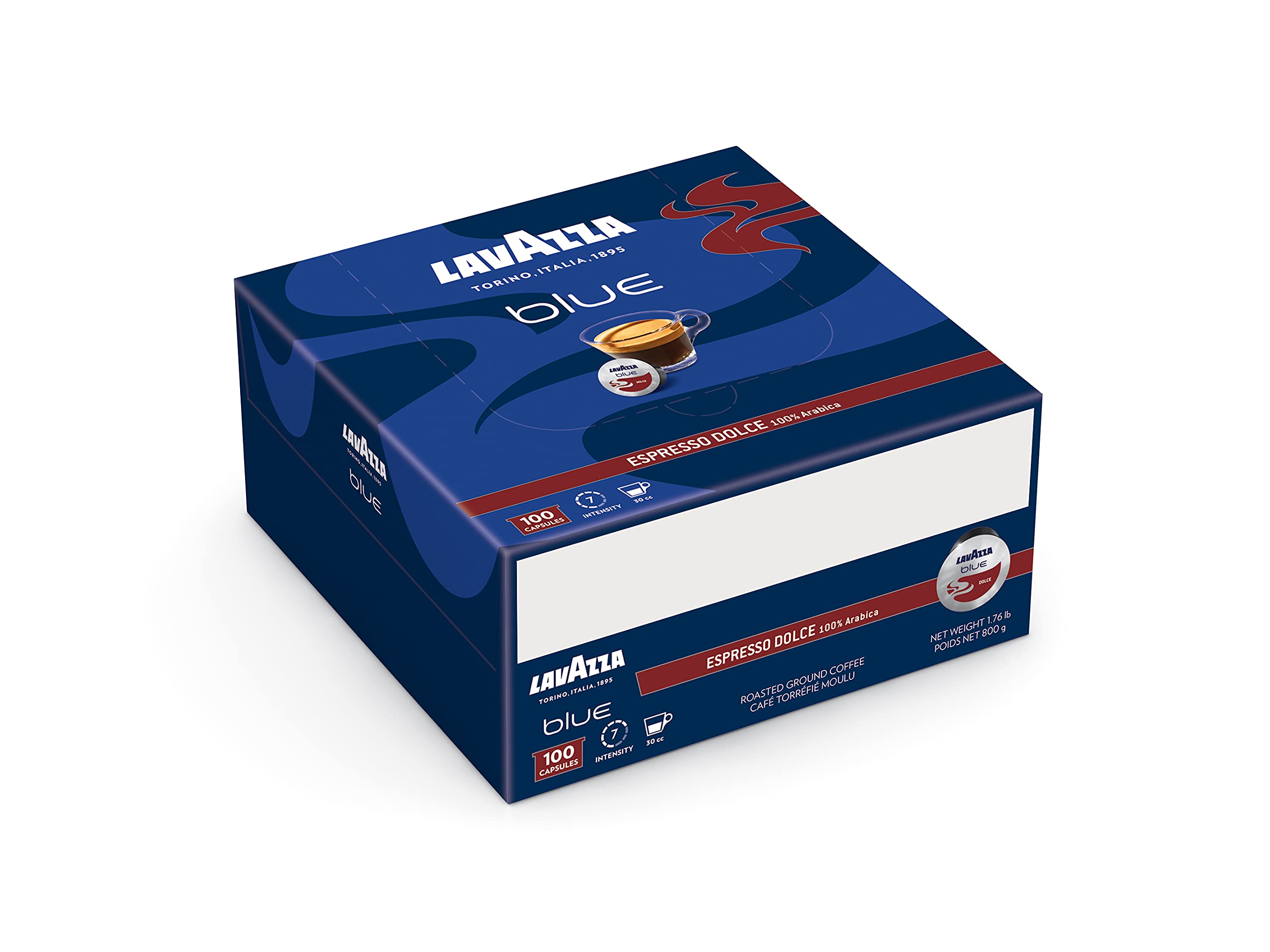 Lavazza Blue Espresso Intenso capsule 100 pz corposo ricco