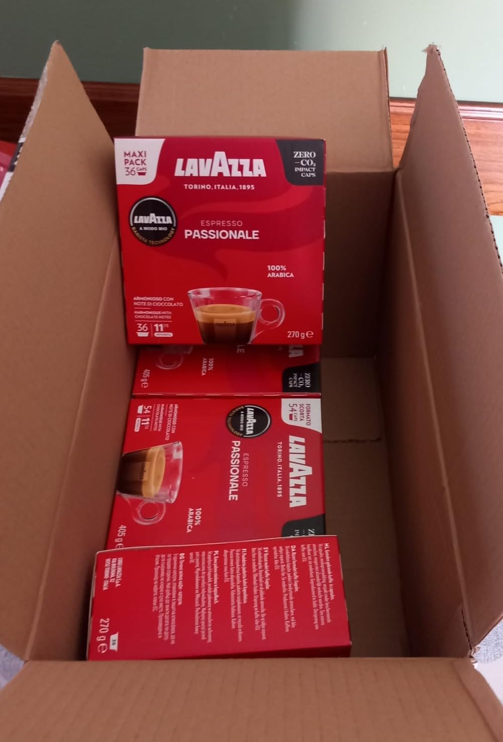 Lavazza A Modo Mio Passionale 180 Capsule Caramello Cioccolato