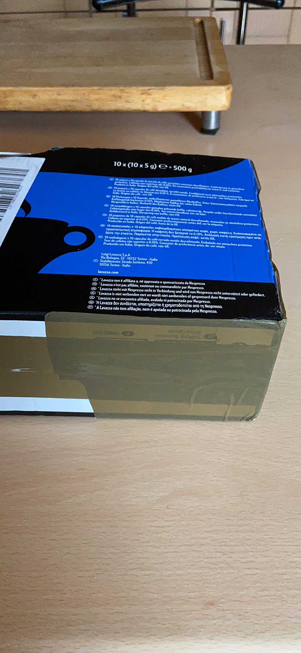 Lavazza Decaffeinato Ricco capsule Nespresso 100 pz dolce