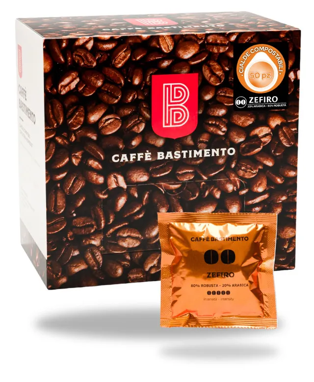 Bastimento Zefiro 00 cialde ESE 44 mm miscela forte