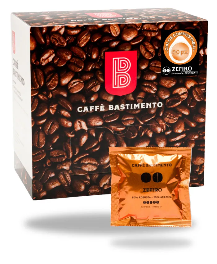 Bastimento Zefiro 00 cialde ESE 44 mm miscela forte
