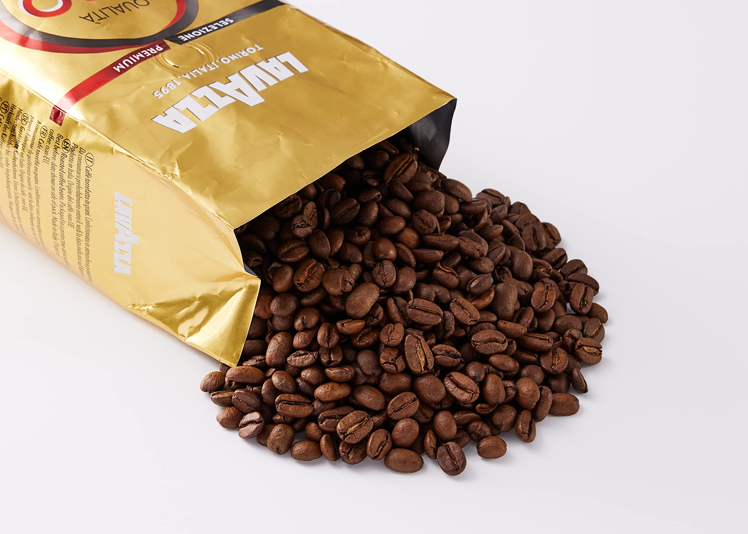 Lavazza Qualità Oro Caffè in Grani 500 g 100% Arabica