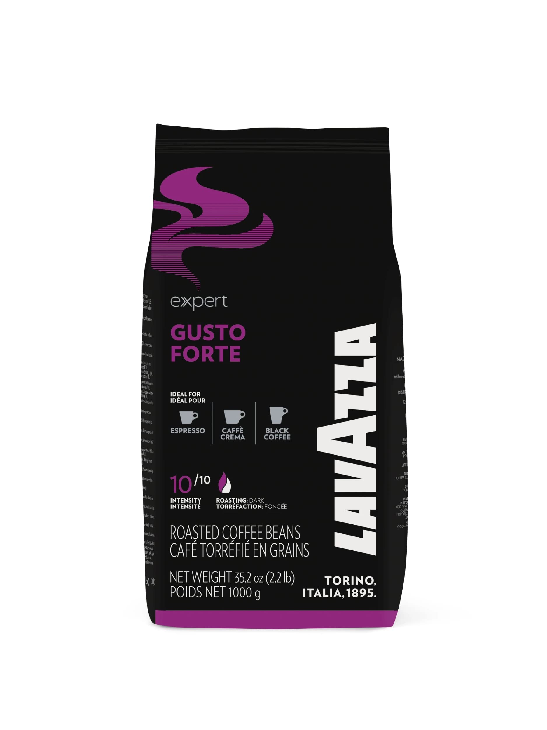 Lavazza Gusto Forte caffè in grani 6 kg vending forte