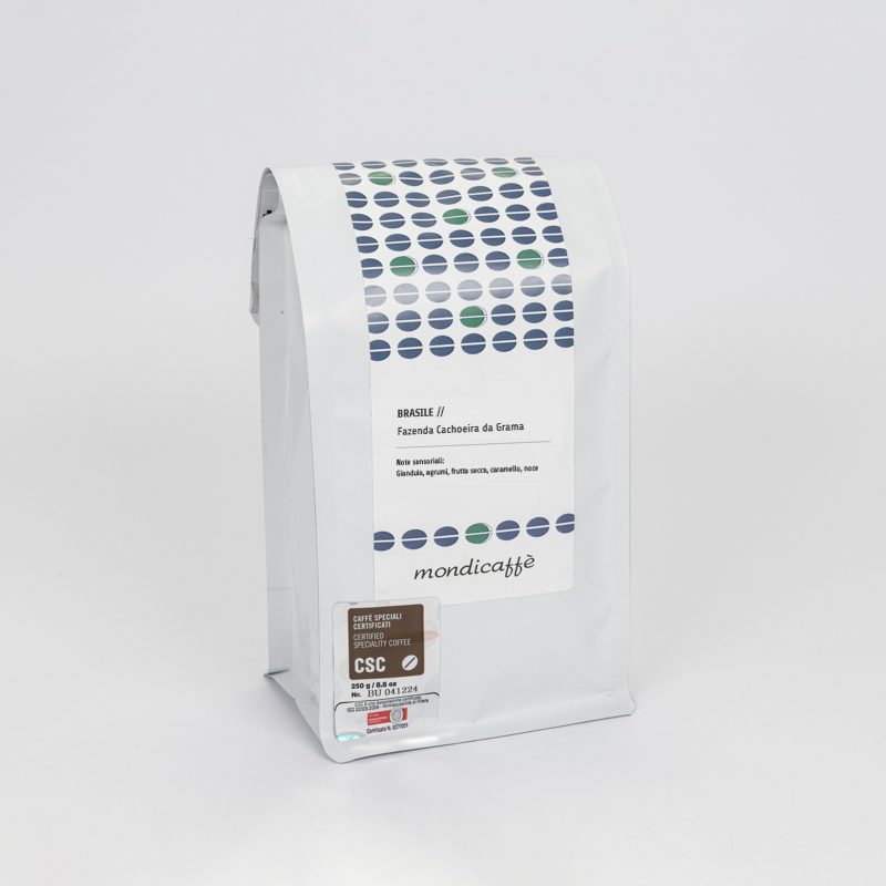 Mondicaffè Specialty Brasile Cachoeira da Grama caffè 250g in grani