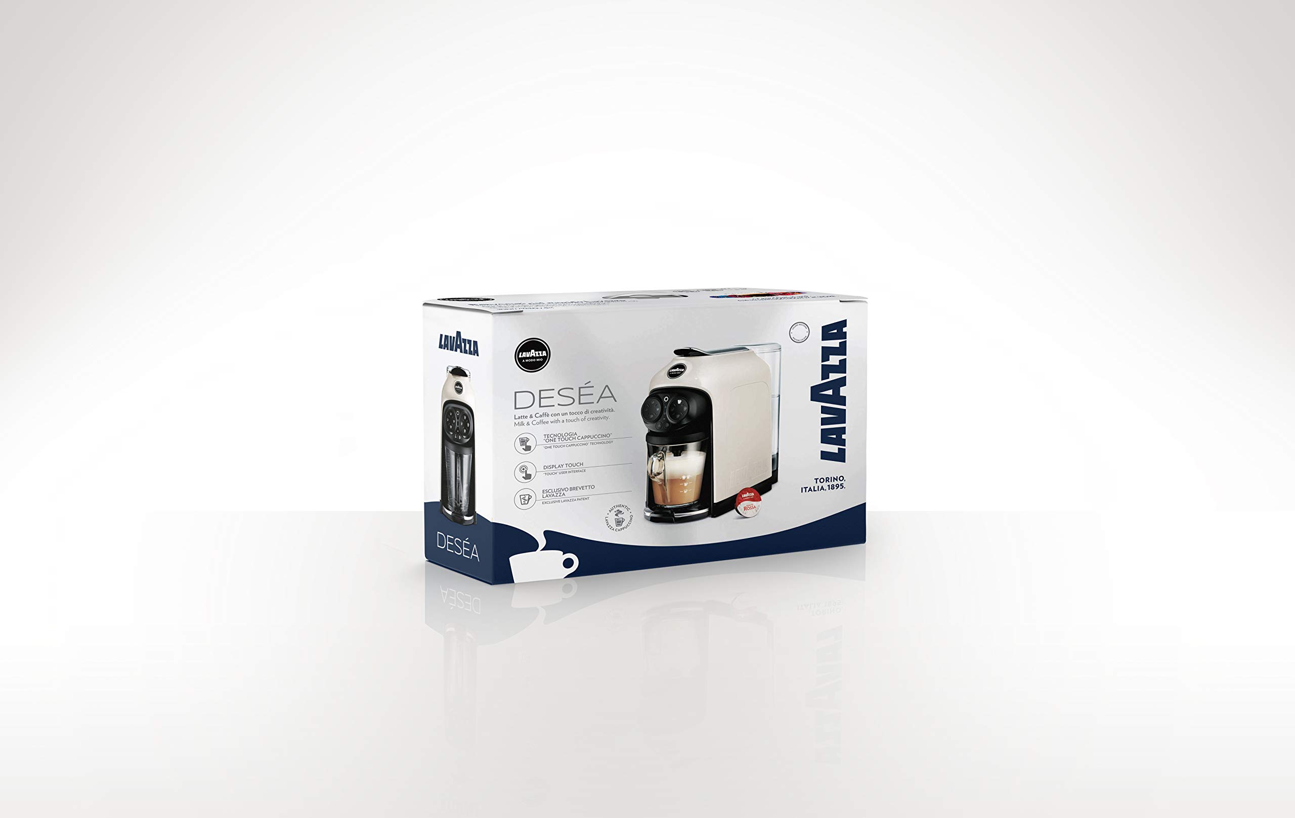 Lavazza Deséa Brown Walnut macchina A Modo Mio cappuccino