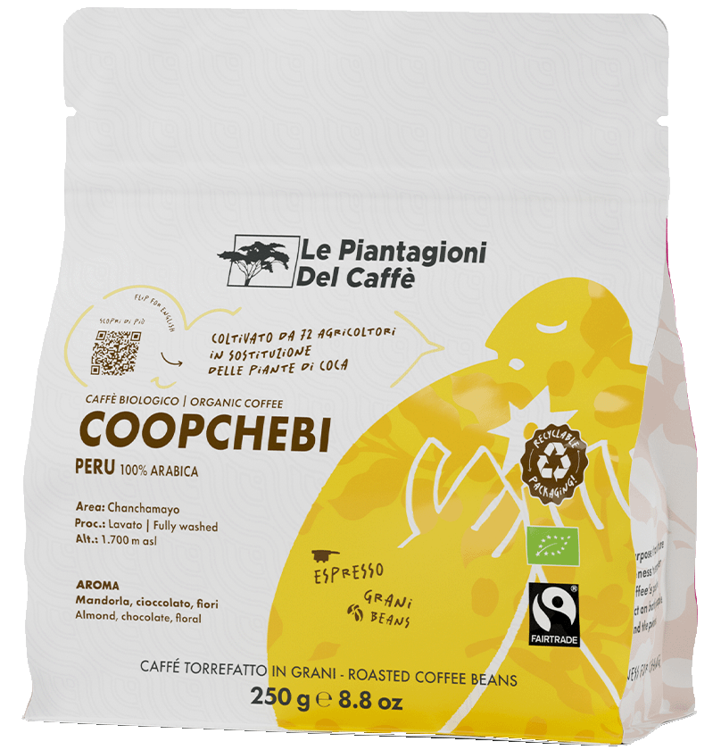 Le Piantagioni Singola Piantagione Coopchebi caffè biologico