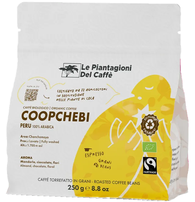 Le Piantagioni Singola Piantagione Coopchebi caffè biologico