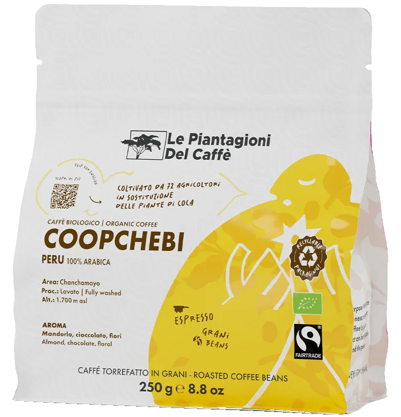 Le Piantagioni Singola Piantagione Coopchebi caffè biologico