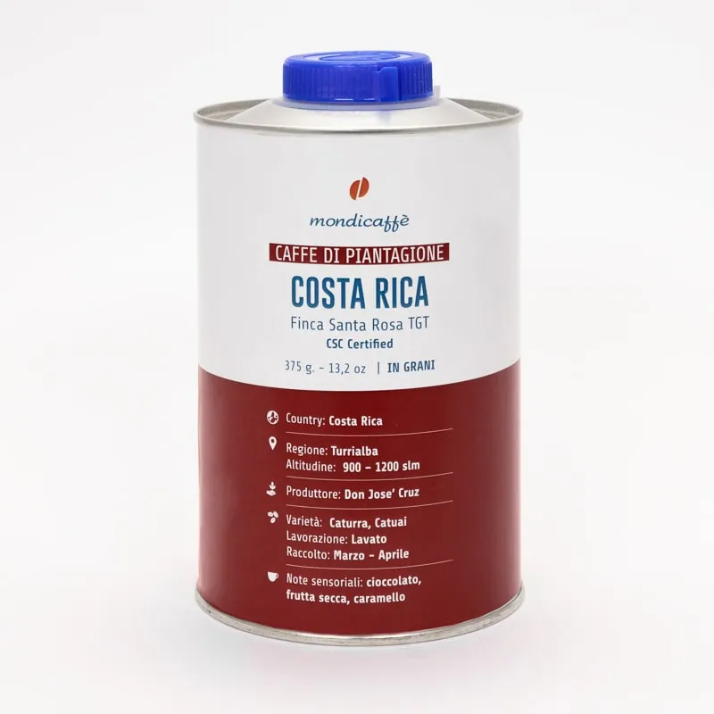 Mondicaffè Specialty Costa Rica Finca Santa Rosa caffè 125g miele