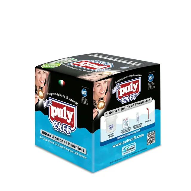 Lot Zero Puly Caff Soak Cleaning System detergente kit 5 pezzi