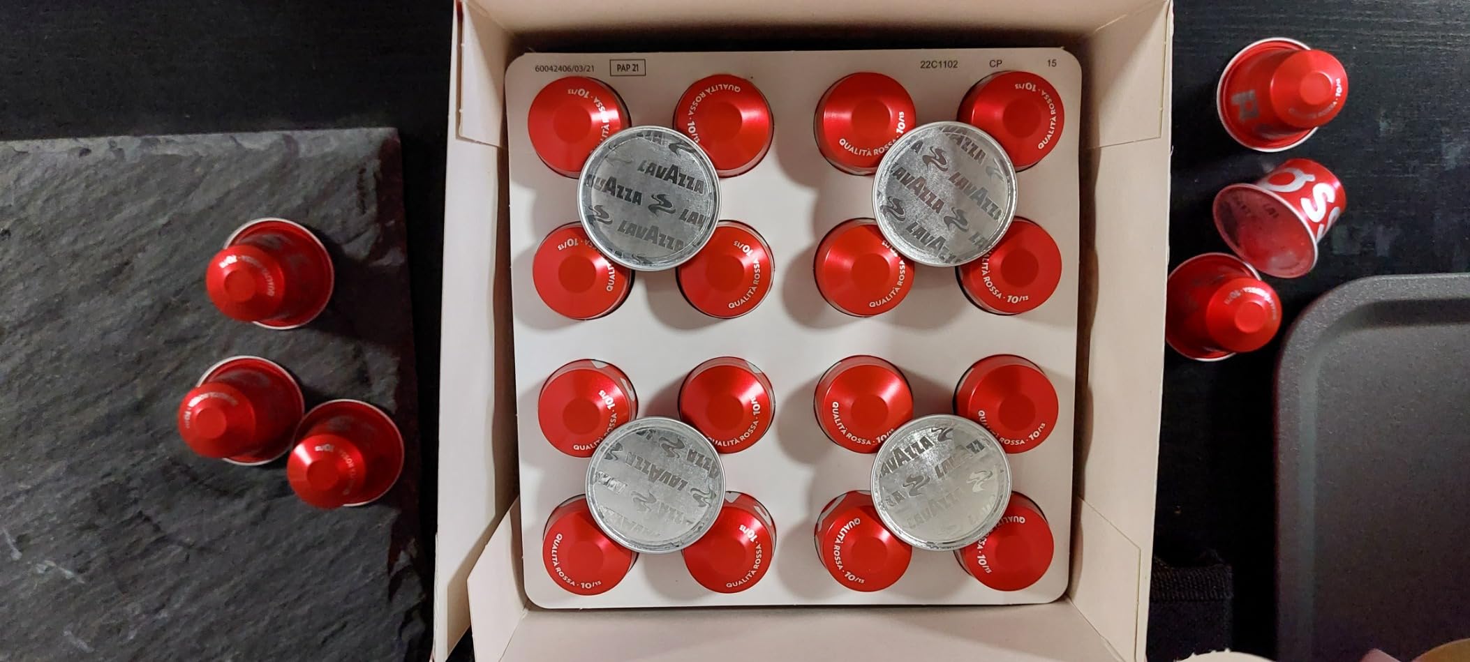 Lavazza Qualità Rossa capsule Nespresso 240 pz alluminio
