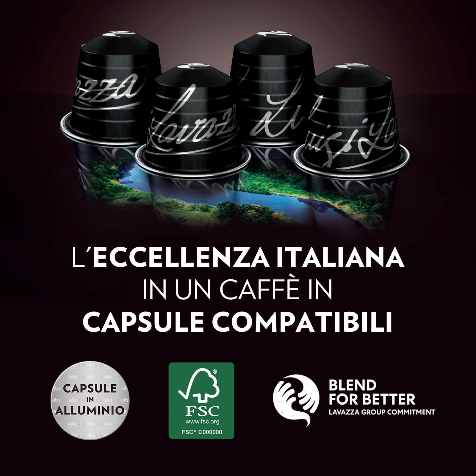 Lavazza Maestro Classico capsule Nespresso 100 pz arabica