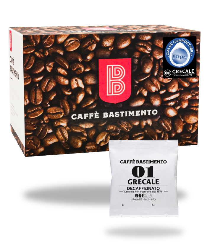 Bastimento Grecale 01 Cialde ESE 44mm Decaffeinato Robusta