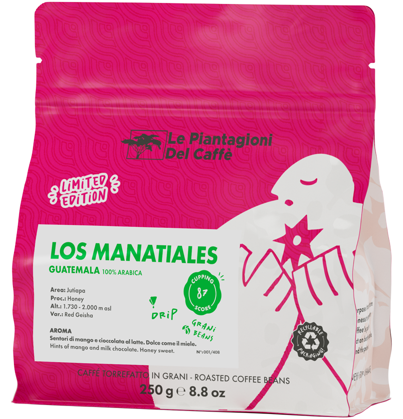 Le Piantagioni Los Manantiales Red Geisha caffè Guatemala