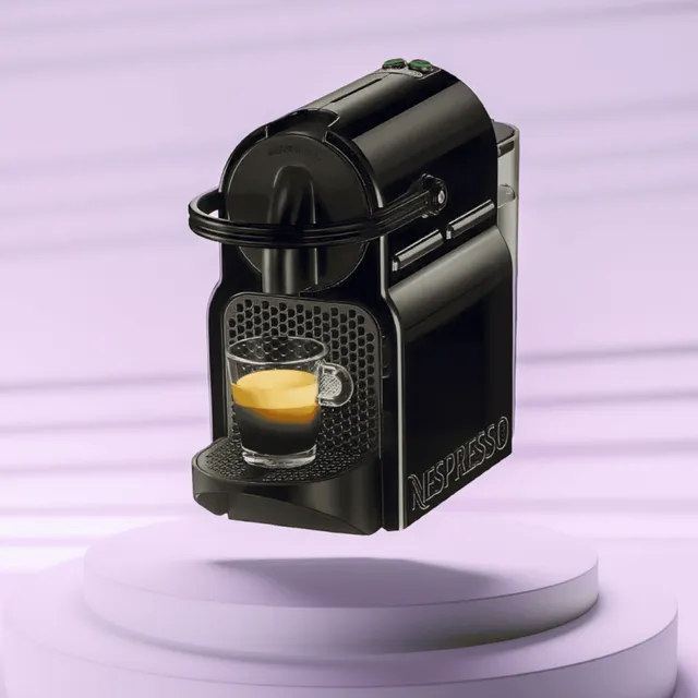 Bastimento Nespresso Inissia Macchina Caffè Capsule Nera 19 Bar