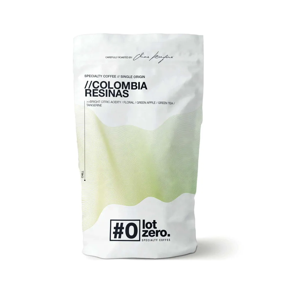 Lot Zero Specialty Coffee Colombia Resinas caffè 87 punti