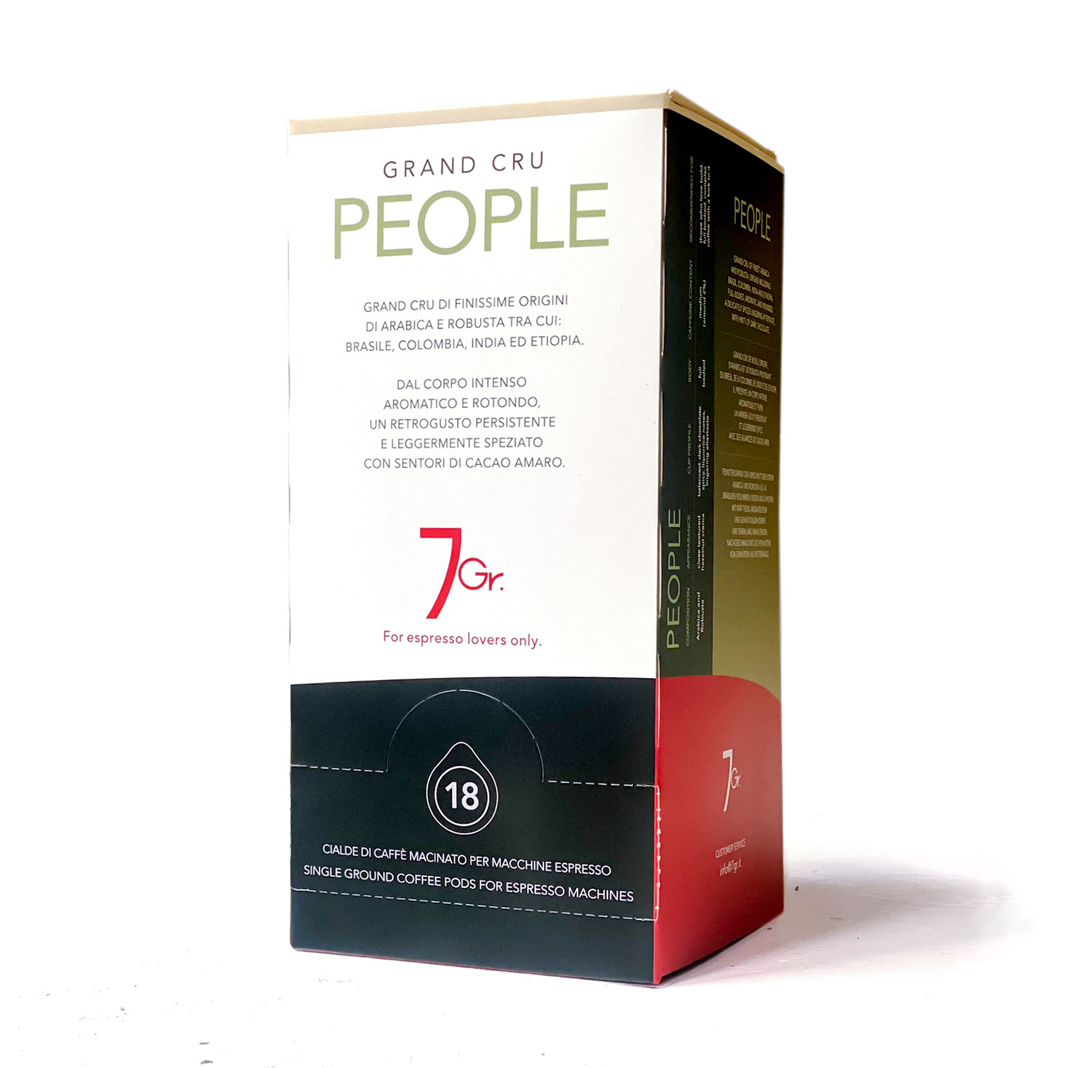 Lot Zero People Grand Cru cialde caffe espresso miscela forte