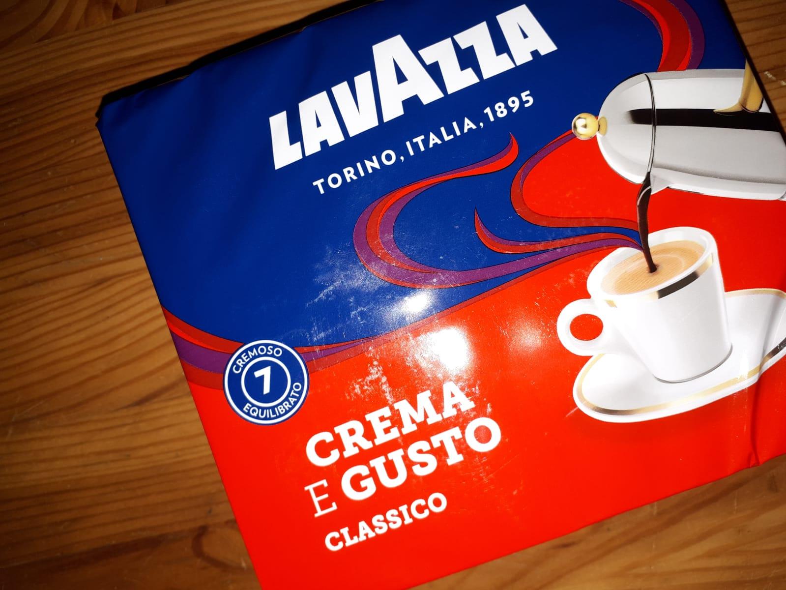 Lavazza Crema e Gusto Classico Caffè Macinato 500 g Cremoso