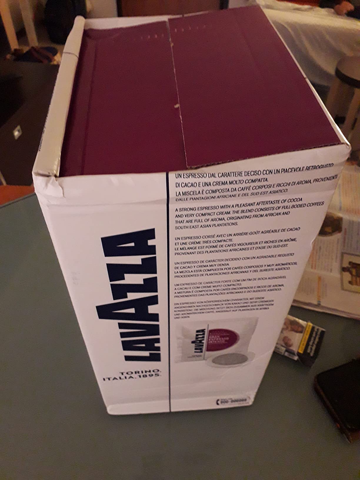 Lavazza Gran Espresso Intenso Cialde ESE 44 mm 150 Pezzi