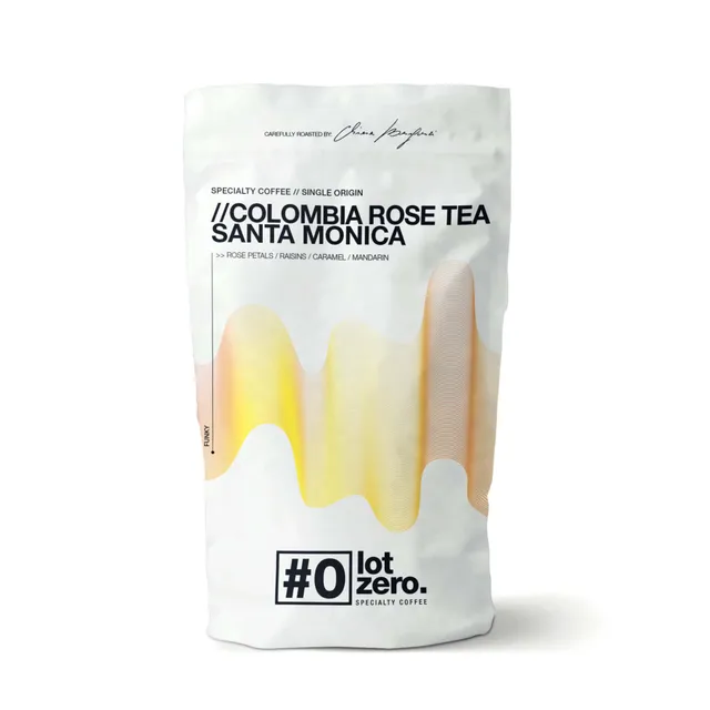 Lot Zero Specialty Coffee Colombia Rose Tea Caffè Honey Rosa