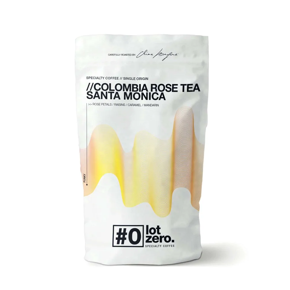 Lot Zero Specialty Coffee Colombia Rose Tea Caffè Honey Rosa