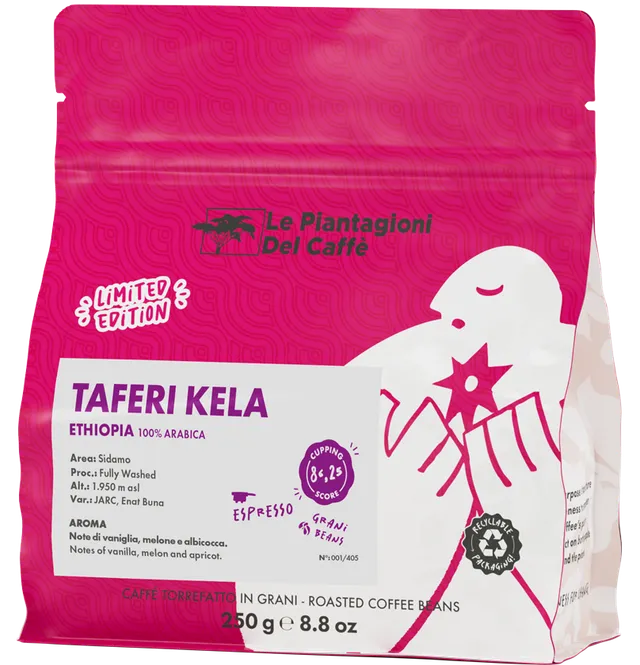 Le Piantagioni Taferi Kela arabica Etiopia lavato 250 g
