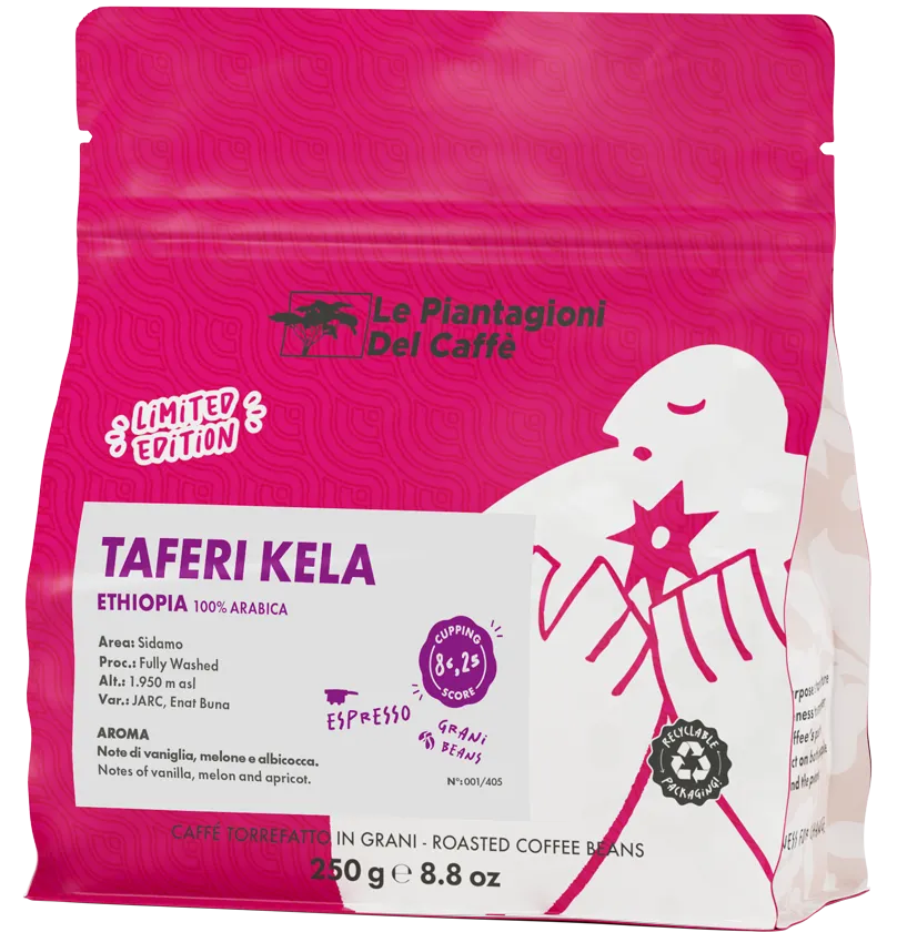 Le Piantagioni Taferi Kela arabica Etiopia lavato 250 g