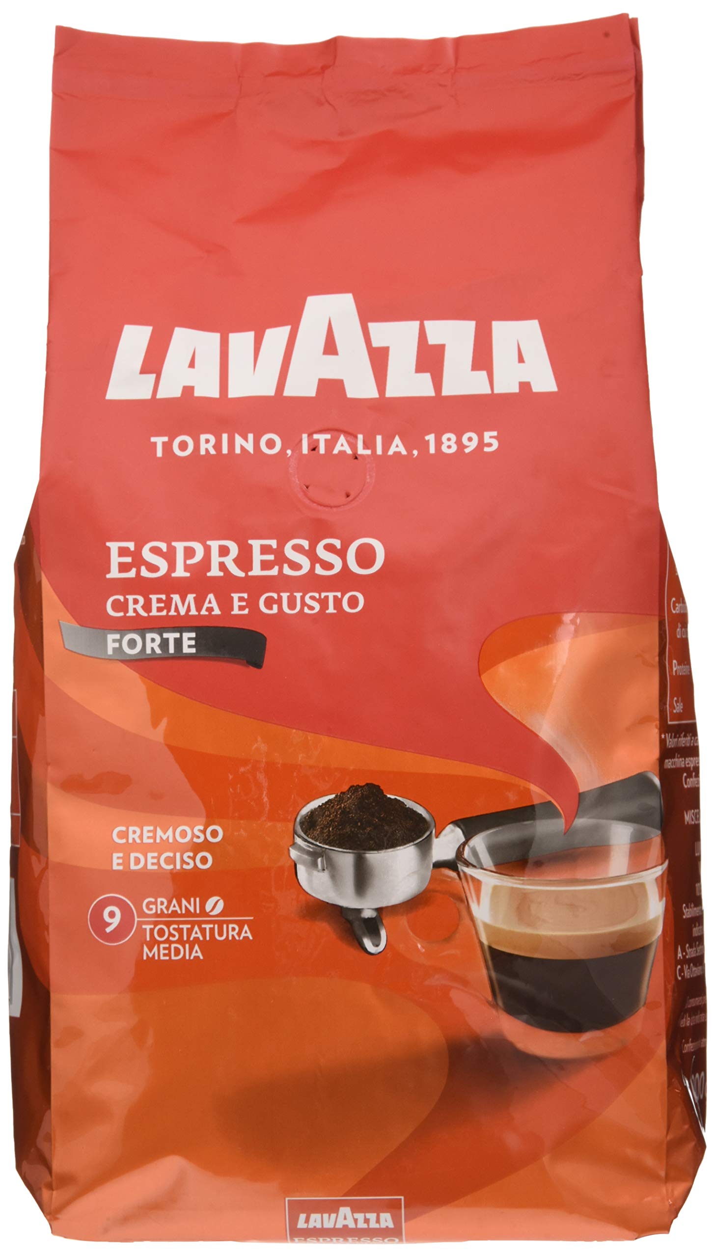 Lavazza Qualità Oro Caffè in Grani 500 g 100% Arabica