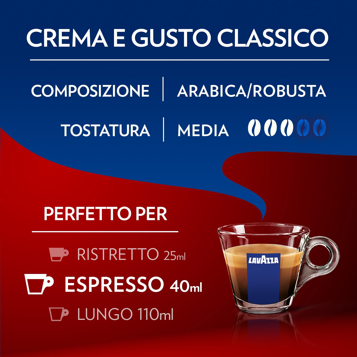 Lavazza Crema e Gusto capsule A Modo Mio 360 cremoso