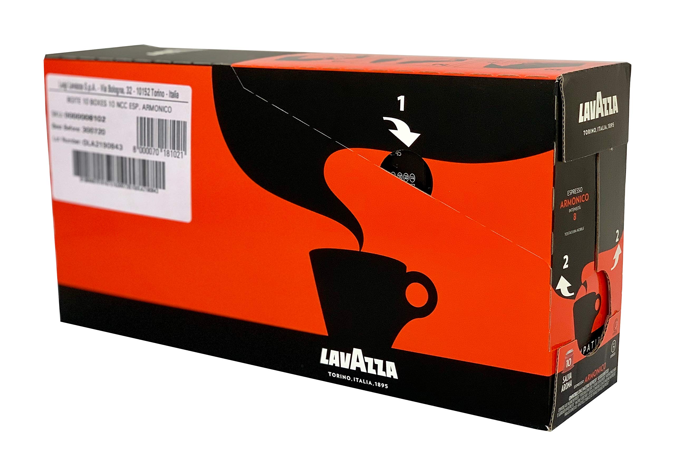 Lavazza Espresso Armonico capsule Nespresso 100 pz arabica