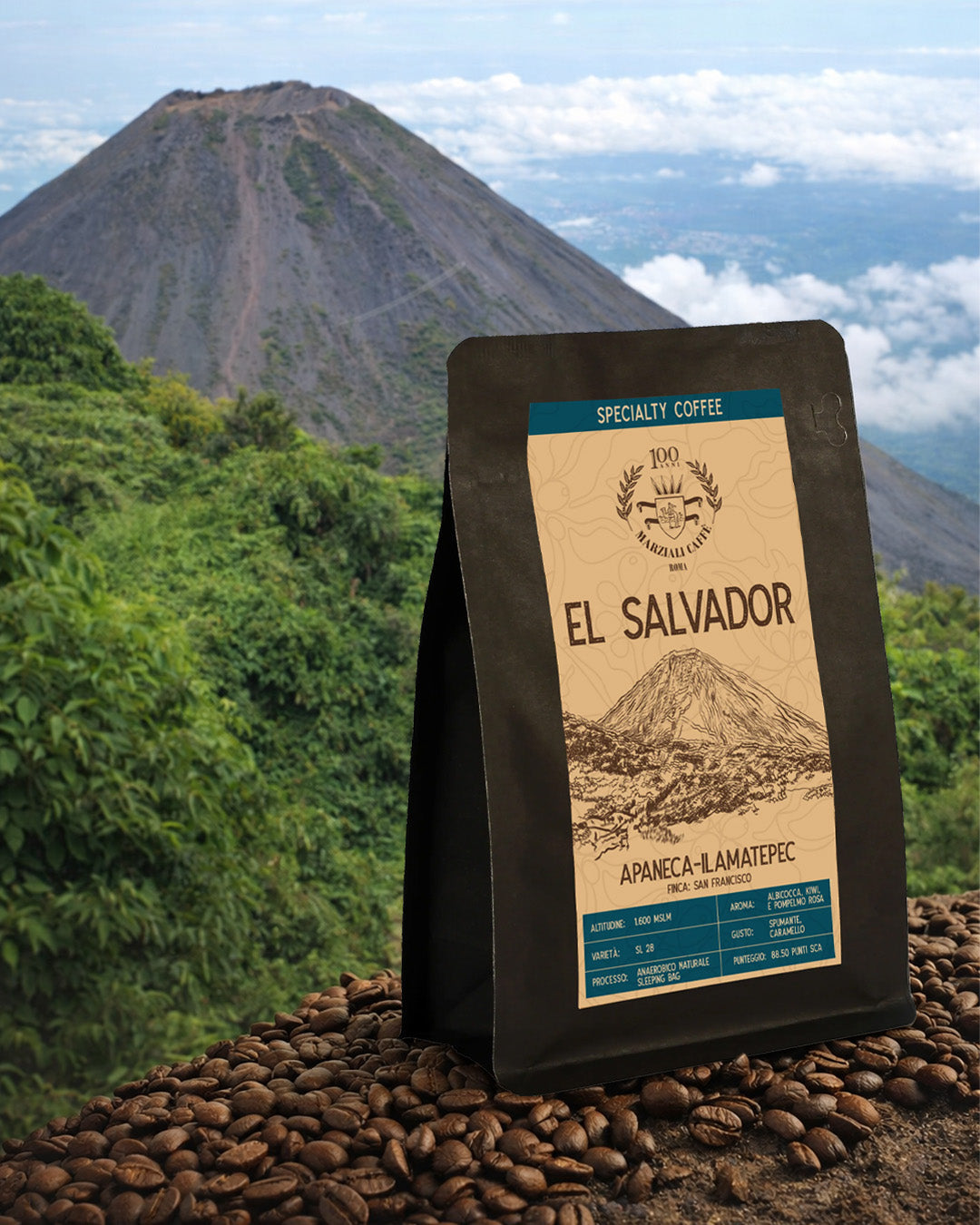Marziali El Salvador Caffè in Grani Specialty