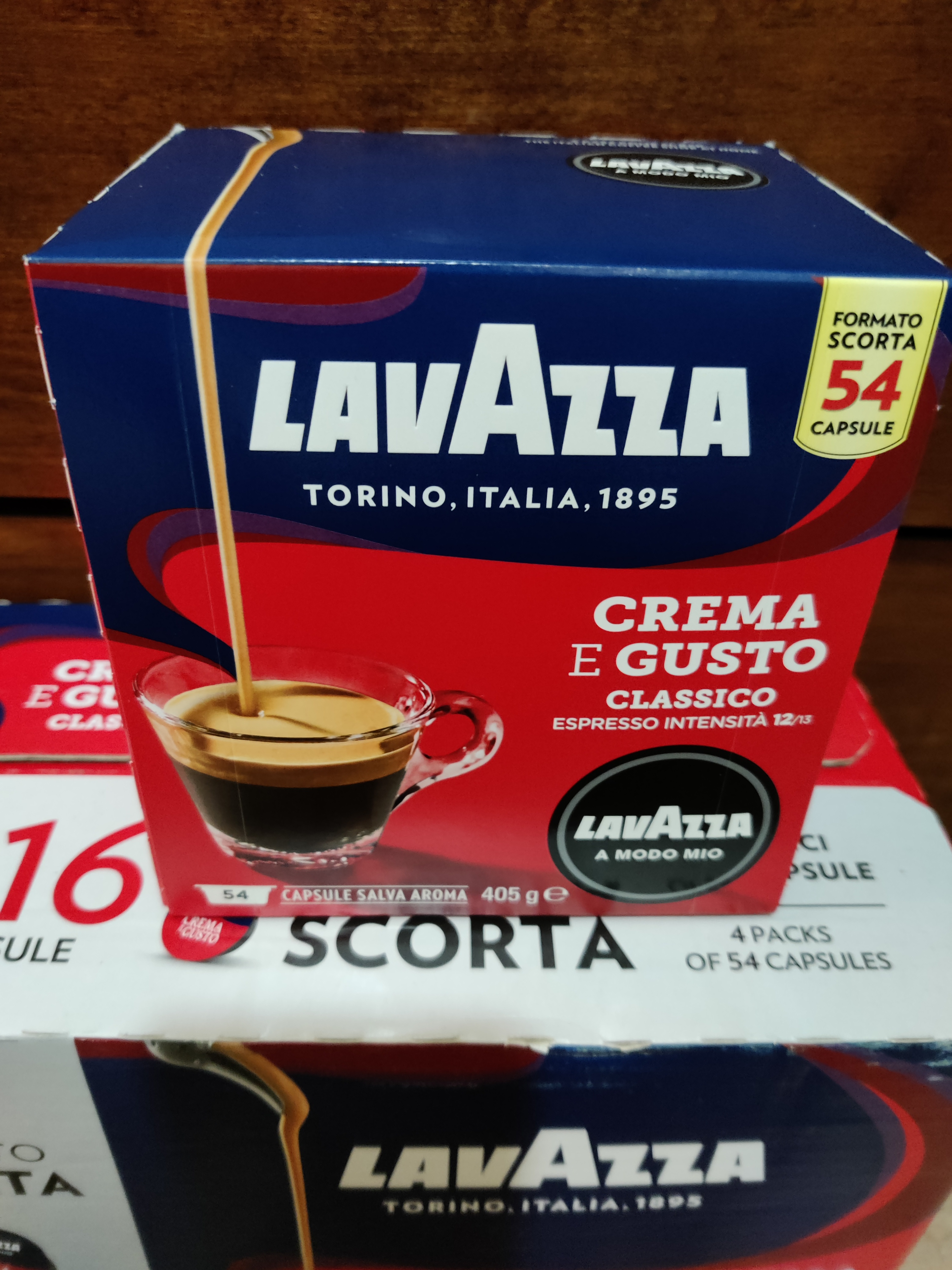 Lavazza Crema e Gusto capsule A Modo Mio 216 pz cioccolato