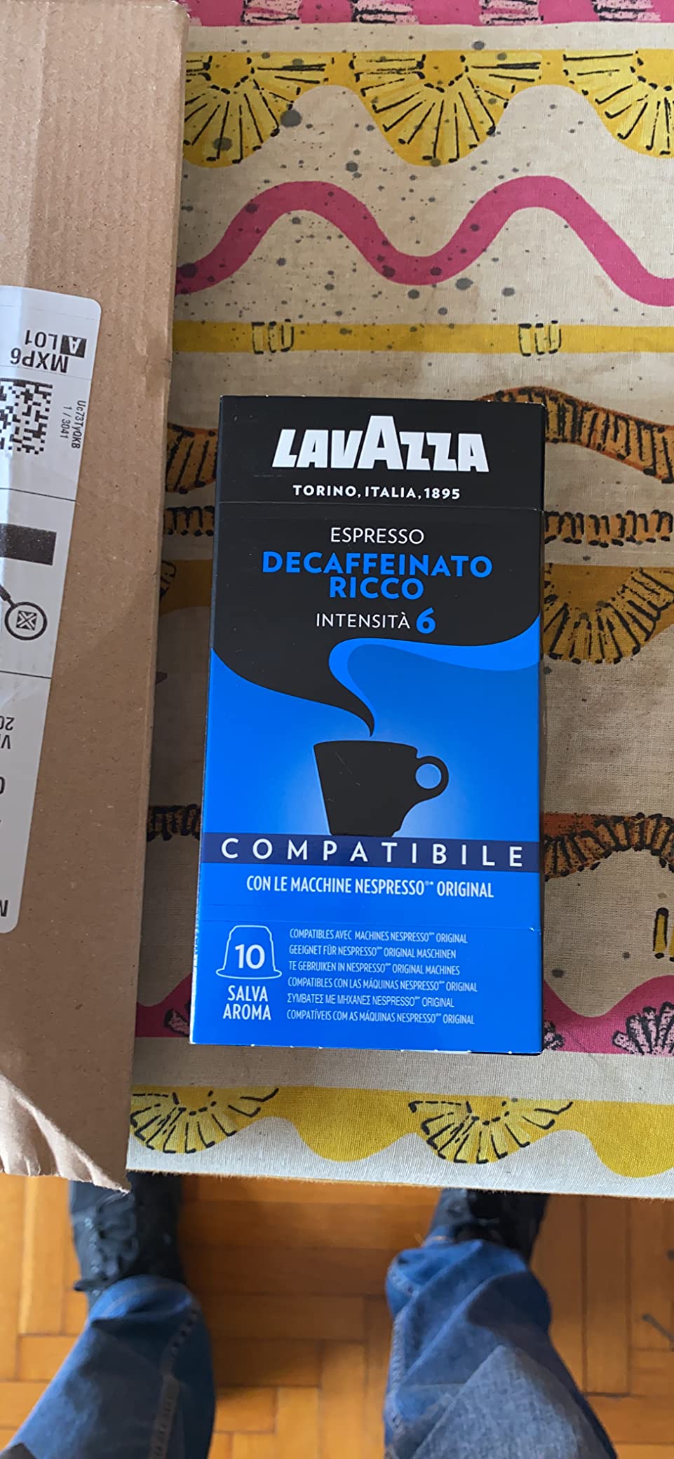 Lavazza Decaffeinato Ricco capsule Nespresso 100 pz dolce
