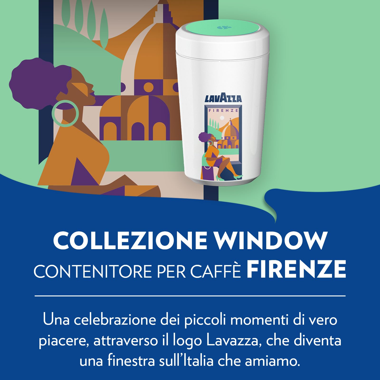 Lavazza Collezione Window barattolo caffè Firenze