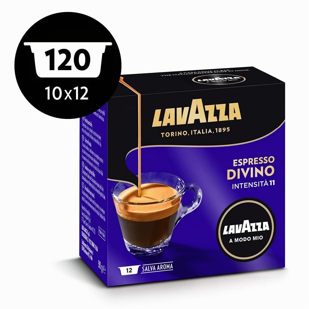 Lavazza Espresso Divino capsule A Modo Mio 120 pz intensità 11