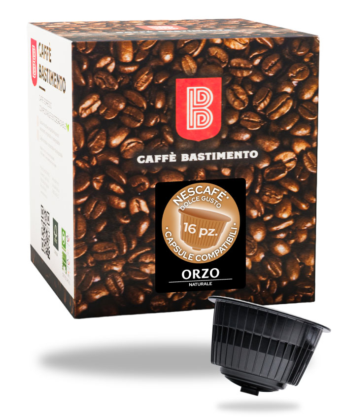 Bastimento Orzo Capsule Dolce Gusto 16 pz Senza Caffeina
