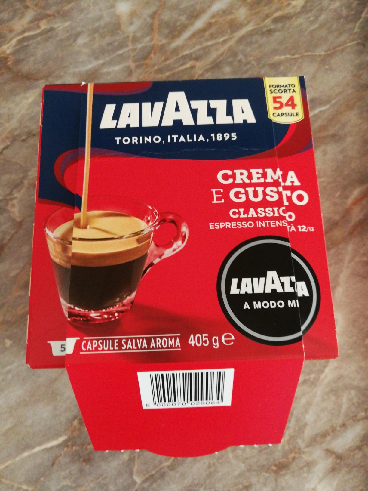 Lavazza Crema e Gusto capsule A Modo Mio 216 pz cioccolato