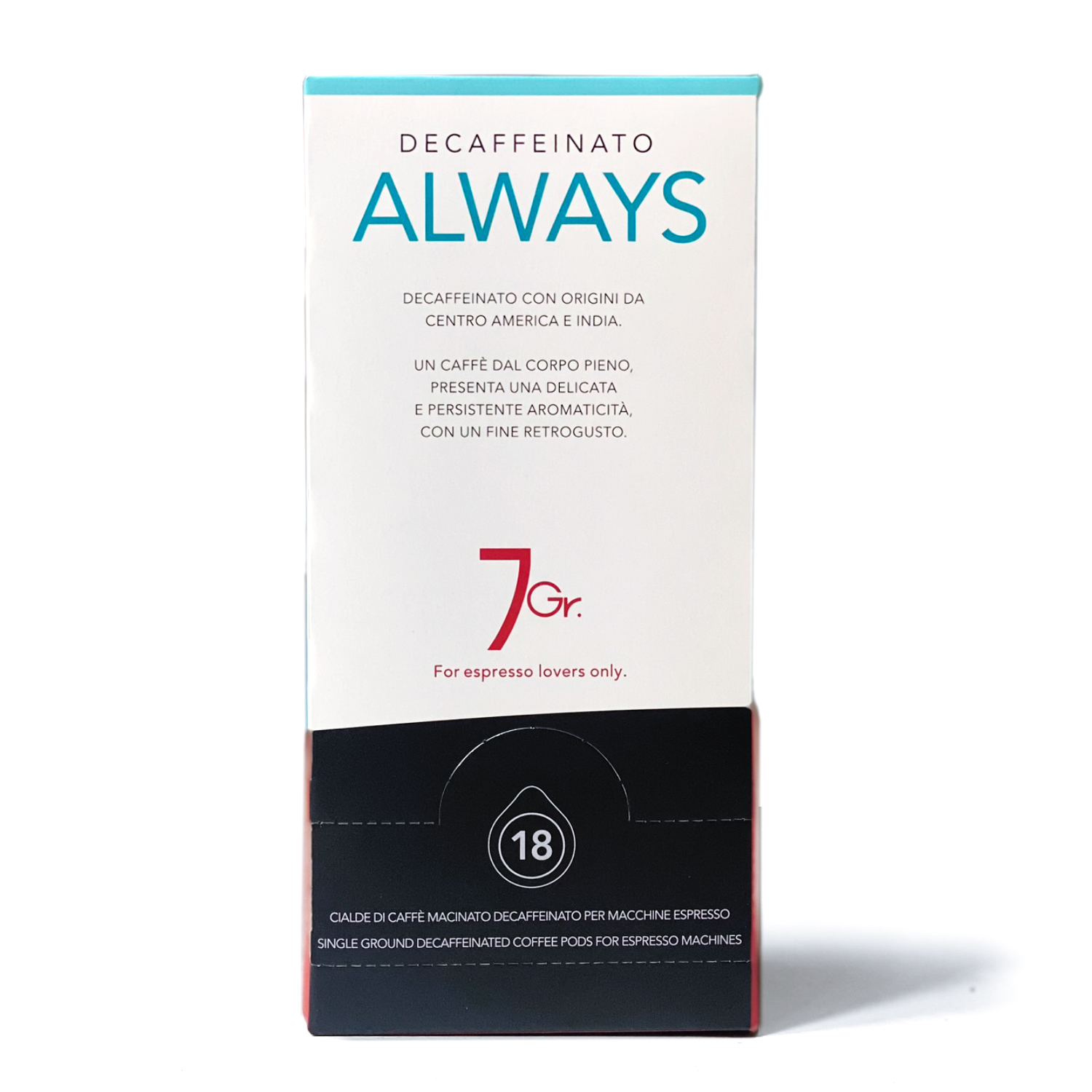 Lot Zero Always Decaffeinato Cialde Espresso Cioccolato