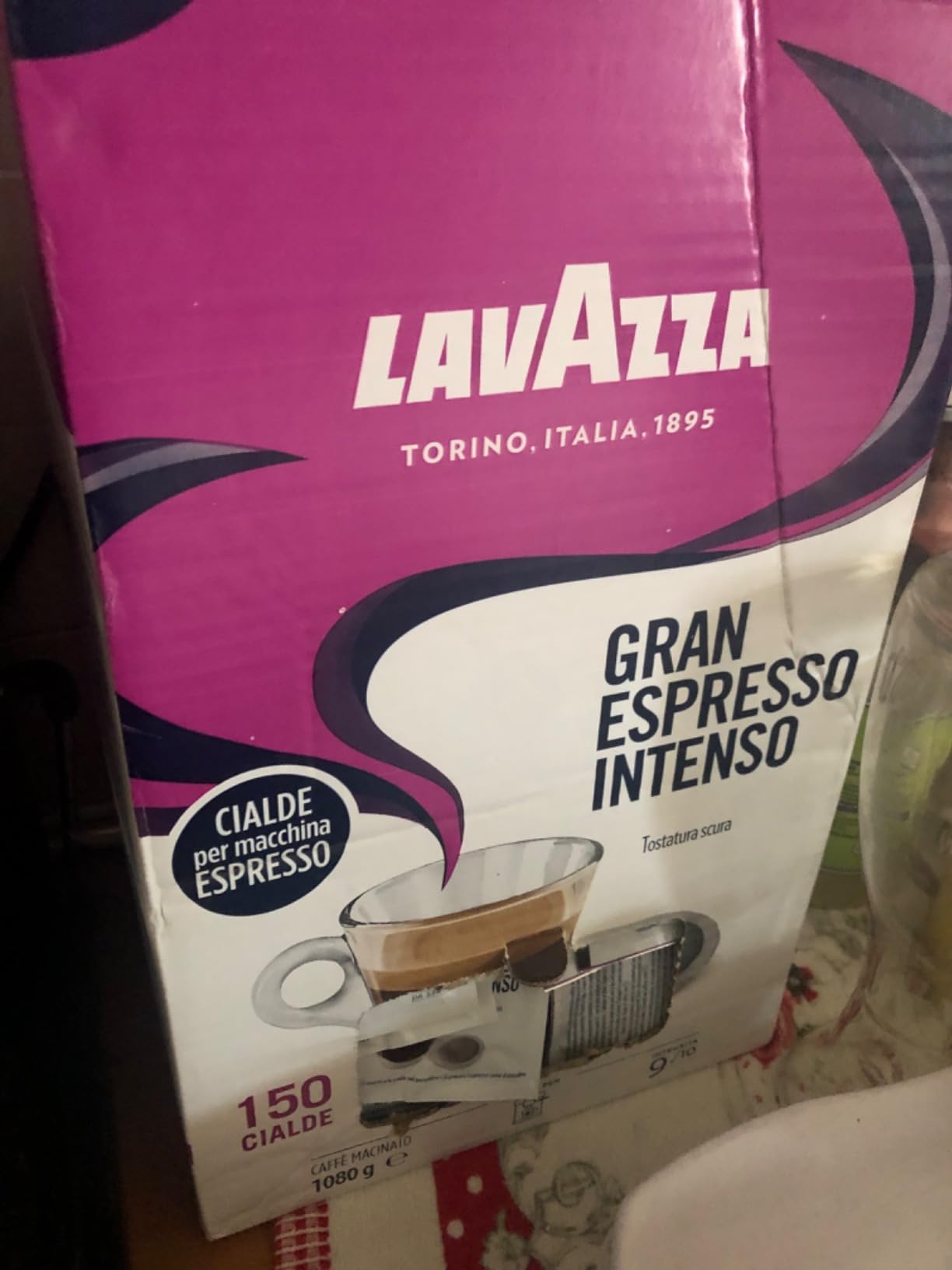 Lavazza Gran Espresso Intenso Cialde ESE 44 mm 150 Pezzi