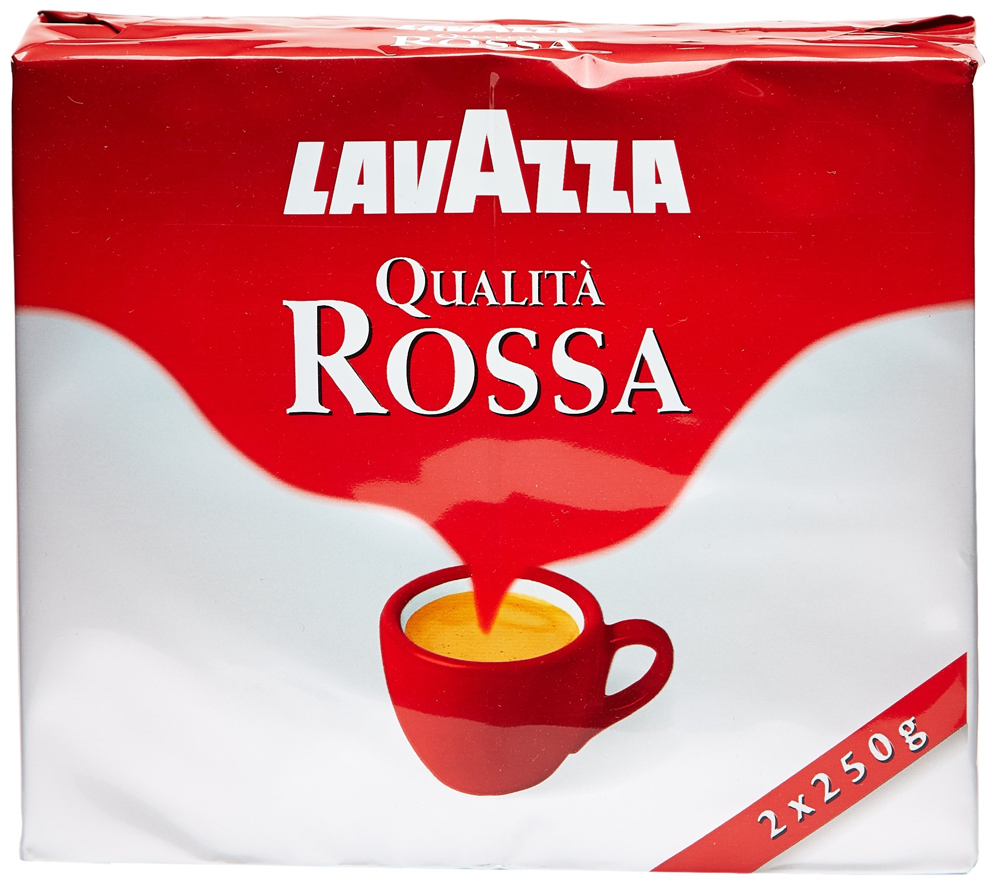 Lavazza Qualità Rossa Caffè Macinato 250 g Brasiliano