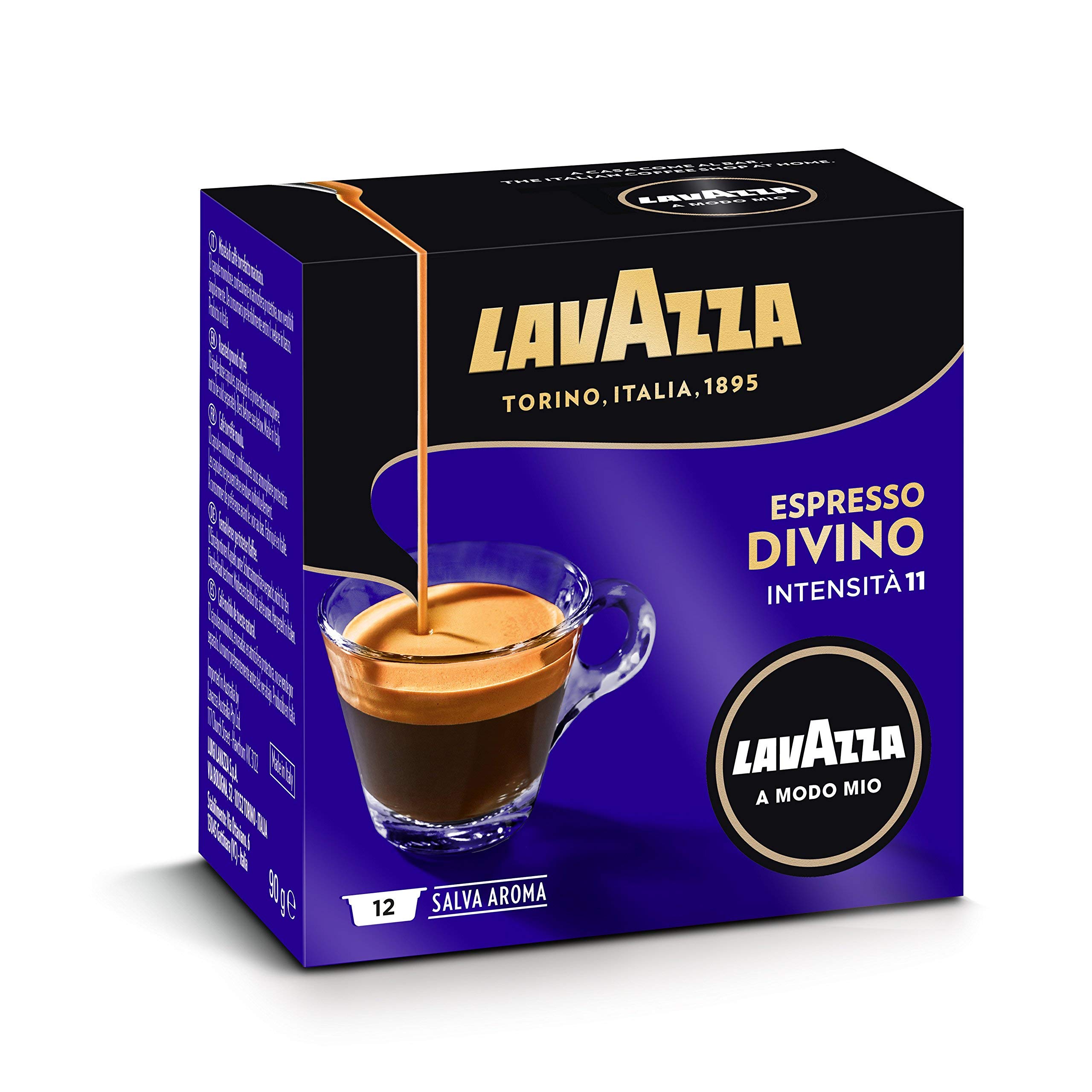 Lavazza Espresso Divino capsule A Modo Mio 120 pz intensità 11