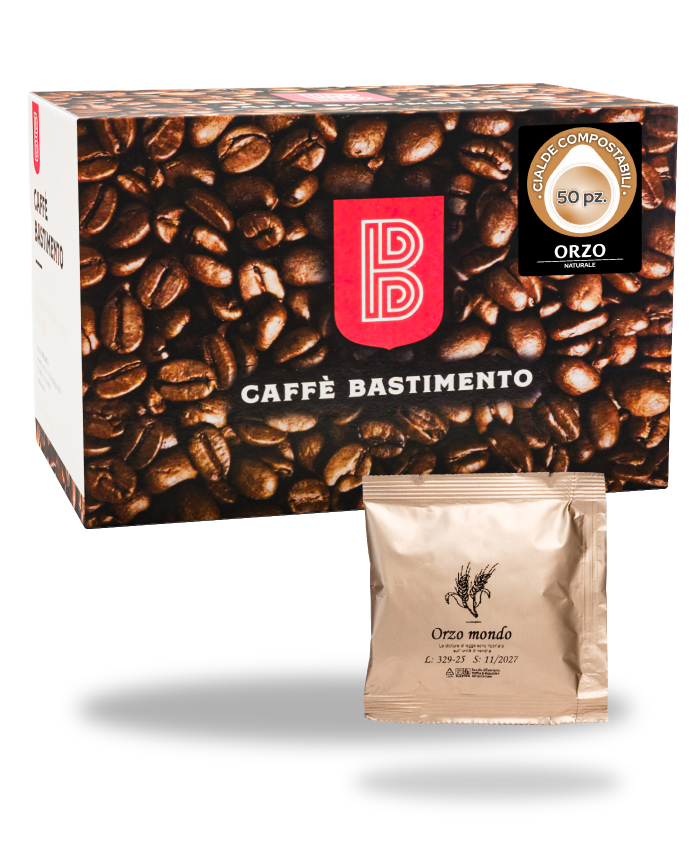 Bastimento Cialde ESE 44 mm Orzo Senza Caffeina Filtro Carta