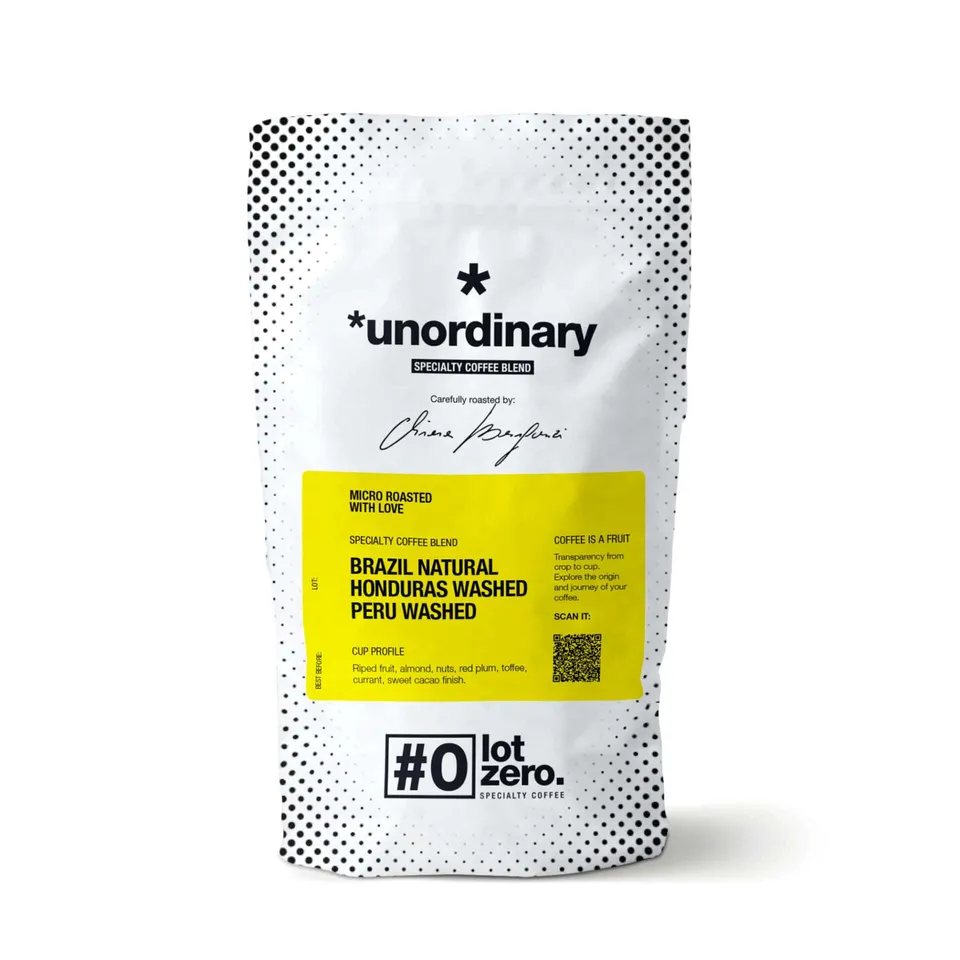 Lot Zero Unordinary Miscela Specialty 250 g cioccolato