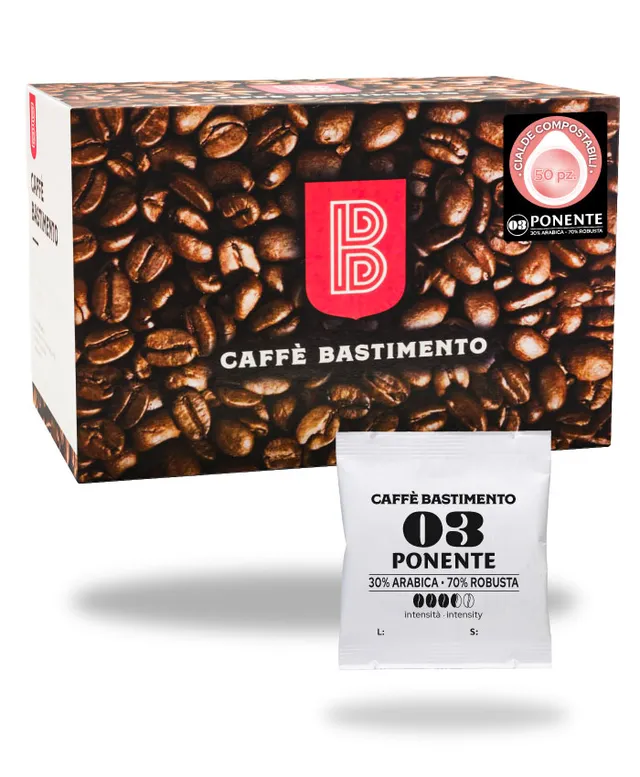 Bastimento 03 Ponente Cialde ESE 44 mm 70% Robusta 30% Arabica