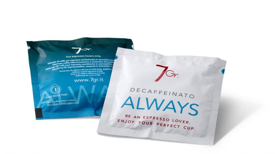 Lot Zero Always Decaffeinato Cialde Espresso Cioccolato